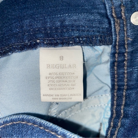 Charter Club Jean Shop Curvy Bootcut Jeans, Tummy Slimming, Size 8 - Picture 7 of 10